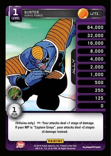 Burter, Ginyu Force (FOIL)